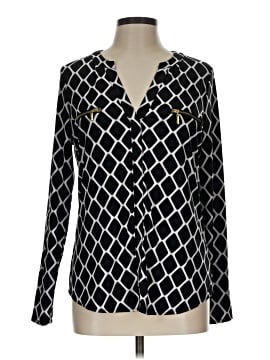 INC International Concepts Long Sleeve Blouse (view 1)