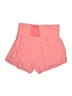 Zenana 100% Nylon Solid Pink Shorts Size L - photo 2