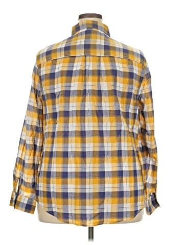 St. John's Bay Long Sleeve Button-Down Shirt (view 2)