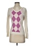 Cherokee 100% Cotton Argyle Ivory Sweater Vest Size S - photo 1