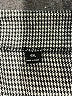 Shein 100% Polyester Houndstooth Gray Black Casual Skirt Size 0X - photo 4