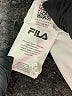 FILA 100% Polyester White Short Sleeve Polo Size 5 - 6 - photo 4