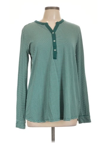 Lands' End Long Sleeve Henley (view 1)