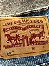 Levi's Blue Denim Shorts Size 28 waist - photo 3