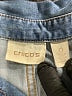 Chico's Blue Denim Jacket Size S - photo 6