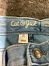Cat & Jack Solid Blue Jeans Size 5T - photo 3