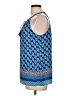 Rose + Olive 100% Polyester Blue Tank Top Size L - photo 5