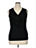 Grace Black Sleeveless Blouse Size XL - photo 1
