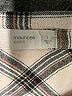Maurices 100% Rayon Plaid Ivory Long Sleeve Button-Down Shirt Size 16 (1) - photo 7