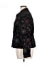 Chico's 100% Polyester Print Black Jacket Size XL (3) - photo 5