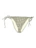 PacSun Houndstooth Ivory Swimsuit Bottoms Size XL - photo 1