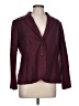 Boden 100% Wool Tweed Burgundy Wool Blazer Size 12 - photo 1