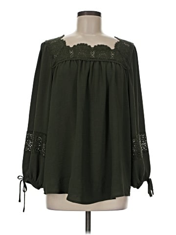 Torrid 3/4 Sleeve Blouse (view 1)