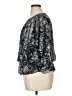 Lilly Lou 100% Polyester Black 3/4 Sleeve Blouse Size XL - photo 5