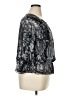 Lilly Lou 100% Polyester Black 3/4 Sleeve Blouse Size XL - photo 4