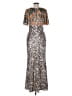 Mac Duggal Silver Cocktail Dress Size 6 - photo 2