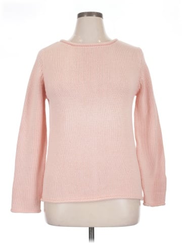 Cotton Stuff Pullover Sweater (view 1)