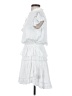 Reset 100% Polyester White Casual Dress Size S - photo 5