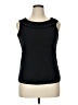 Rafaella Studio 100% Cotton Black Sleeveless T-Shirt Size XL - photo 1