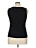 Rafaella Studio 100% Cotton Black Sleeveless T-Shirt Size XL - photo 2
