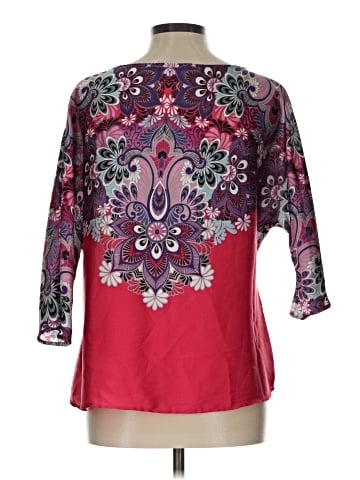 Elementz 3/4 Sleeve Blouse (view 2)