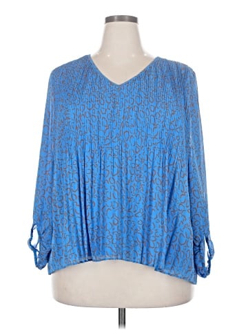 Nine West 3/4 Sleeve Blouse (view 1)