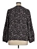 On 34th 100% Viscose Floral Black 3/4 Sleeve Blouse Size 1X - photo 2