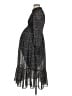 Hatch 100% Polyester Black Cocktail Dress Size XS Maternity (0) - photo 5
