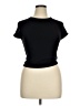 Bershka Black Short Sleeve Turtleneck Size XL - photo 1