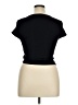 Bershka Black Short Sleeve Turtleneck Size XL - photo 2