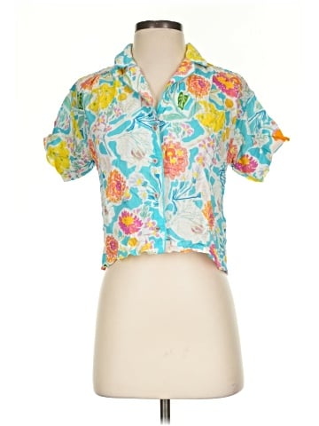 Anthropologie Short Sleeve Button-Down Shirt (view 1)