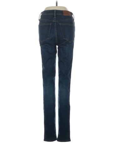 Madewell Tall 10" High-Rise Skinny Jeans in Danny Wash: TENCEL&trade; Denim Edition (view 2)