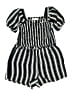 KensieGirl 100% Polyester Black Romper Size 10 - photo 1