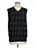 IZOD Argyle Black Sweater Vest Size L - photo 1
