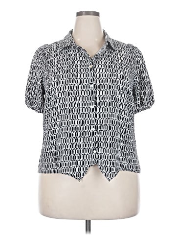 Nine West Short Sleeve Blouse (view 1)