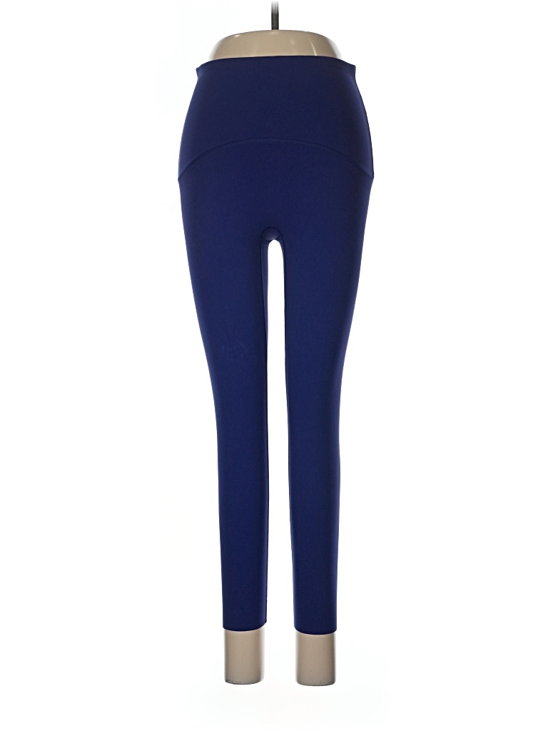 Pre-owned Spanx Active Pants In Blue