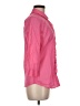 IZOD 100% Cotton Pink 3/4 Sleeve Button-Down Shirt Size M - photo 4