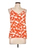 Trouve 100% Polyester Orange Sleeveless Blouse Size L - photo 1