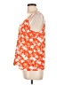 Trouve 100% Polyester Orange Sleeveless Blouse Size L - photo 5