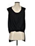 BCBGMAXAZRIA 100% Polyester Black Sleeveless T-Shirt Size S - photo 1