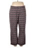 Left Coast by Dolan Print Pink Casual Pants Size XL - photo 1