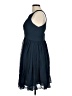 JJ's House 100% Polyester Solid Blue Cocktail Dress Size 6 - photo 5