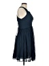 JJ's House 100% Polyester Solid Blue Cocktail Dress Size 6 - photo 4