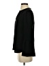 J.Crew 100% Silk Black Long Sleeve Silk Top Size 4 - photo 5