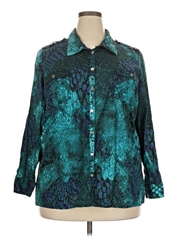 Jaclyn Smith Long Sleeve Blouse (view 1)