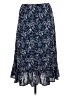 MICHAEL Michael Kors 100% Polyester Paisley Blue Casual Skirt Size M - photo 2