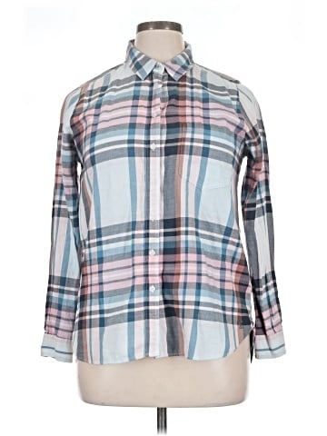 Joules Long Sleeve Button-Down Shirt (view 1)