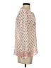 Dylan Pink Long Sleeve Blouse Size XS - photo 4
