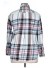 Joules 100% Cotton Plaid Blue Long Sleeve Button-Down Shirt Size 10 - photo 2
