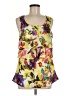 Daisy Fuentes 100% Polyester Yellow Sleeveless Blouse Size M - photo 1